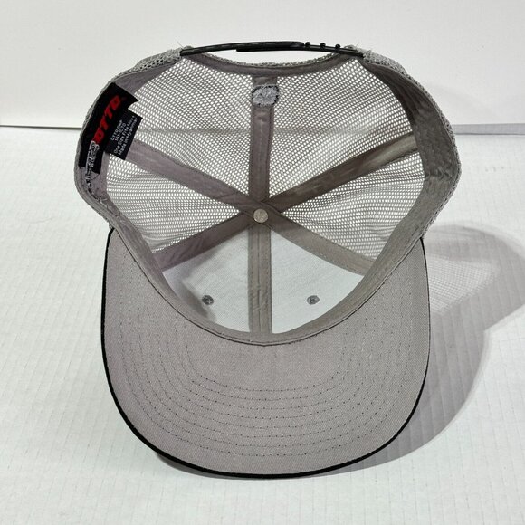 Polaris DTTO Snapback Trucker Hat Gray - Time To Ride Embroidered OSFM - Picture 10 of 12